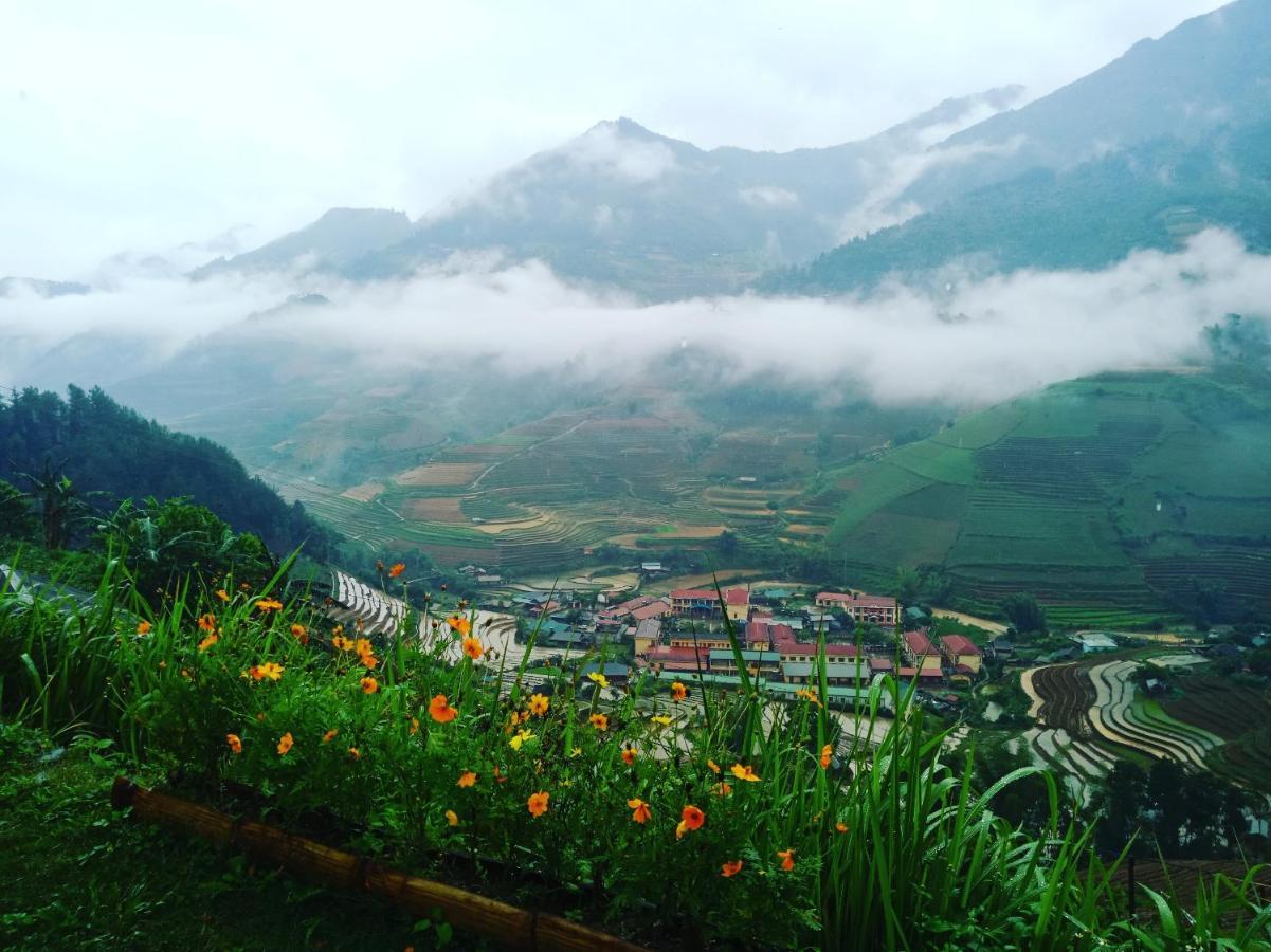 Mu Cang Chai Big View Homestay, Tour & Vegetarian Exterior photo