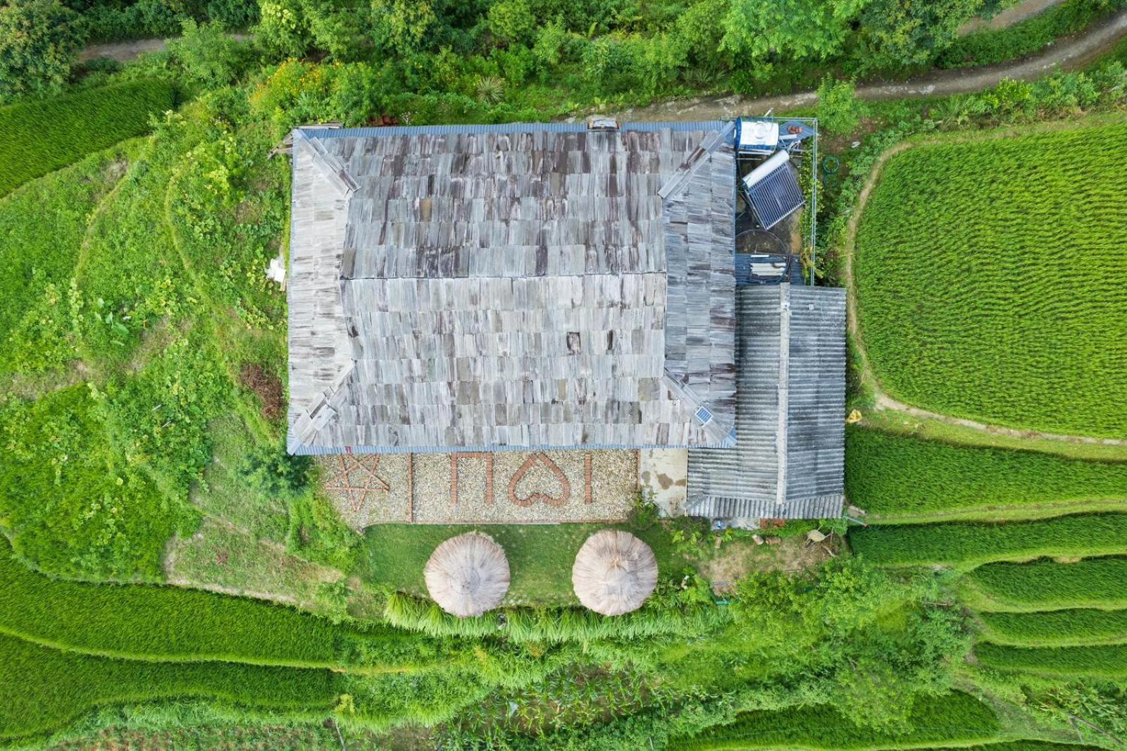 Mu Cang Chai Big View Homestay, Tour & Vegetarian Exterior photo