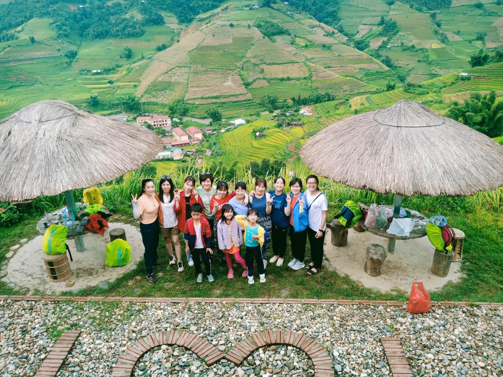 Mu Cang Chai Big View Homestay, Tour & Vegetarian Exterior photo